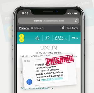 Fake Texts About Your EE Bill Article Graphic