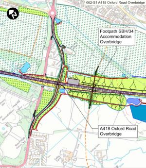A418 Road Closure Article Graphic