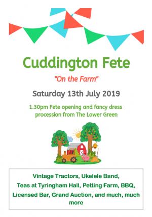 Cuddington Fête – On The Farm Article Graphic
